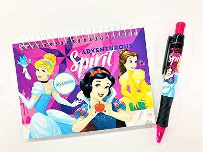 DISNEY PRINCESS Stationery Set Girls Kids Diary Journal w Pen and Pencil  Pouch