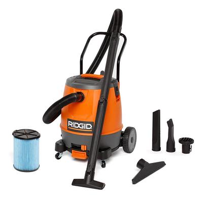 RIDGID 9 Gallon 4.25 Peak HP NXT Wet/Dry Shop Vacuum with Filter, Locking  Hose and Accessories, Oranges/Peaches - Yahoo Shopping