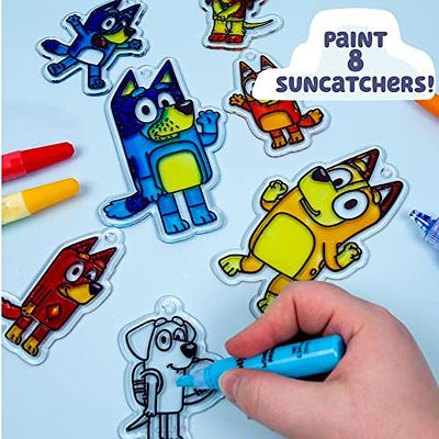 6 Sheets Diamond Window Art Craft Kits for Kids Suncatcher 