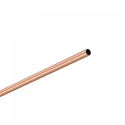 Copper Round Tube 12mm OD 1mm Wall Thickness 100mm Length Pipe