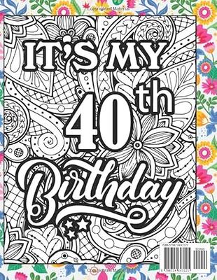 40th Birthday Gifts Women, Happy 40th Birthday Gifts for Women  Unique Birthday Funny Gift Basket for Her 40 Year Old Women Birthday Gift  Ideas Tuning 40 Gifts for Wife Mom