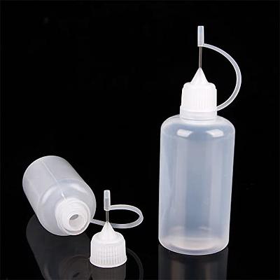 8 Pack Multipurpose DIY Precision Tip Applicator Bottle Set, Ultra Fine  Needle Tip, Adhesive Applicator Squeeze Bottles for DIY Quilling, Acrylic