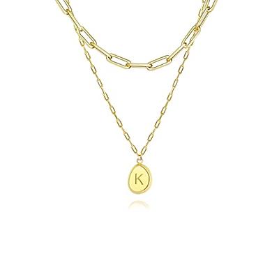 Dainty Layered Initial A Necklaces for Women, 14K Gold Plated Simple Cute  Heart Layering Necklace Letter Pendant Initial Choker Gold Layered Necklaces  for Women Girls - Yahoo Shopping