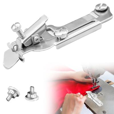 Wide Rolled Hemmer Presser Foot Set for High Speed Straight Stitch Machines