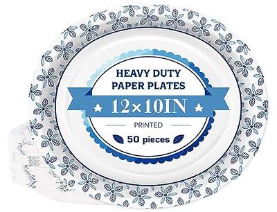 Blue Heavy Duty Paper Plates