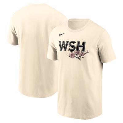 Men's Nike Cream Washington Nationals City Connect Wordmark T-Shirt - Yahoo  Shopping