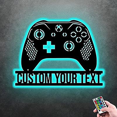 Game Neon Sign Gamepad Shape Led Neon Signs For Gamer Room Wall