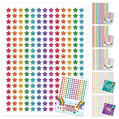 REUSABLE STICKERS: STARS