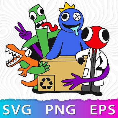 Purple Rainbow Friends PNG Roblox Rainbow Friends SVG