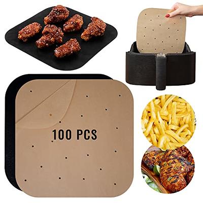 Mikapana Air Fryer Liners Disposable for Ninja Dual Air Fryer Parchment  Paper Liners,Non Stick Food Safe Waterproof Oilproof Parchment Paper for  Baking,Air Fryer Accessories, Rectangular,100 Pcs - Yahoo Shopping