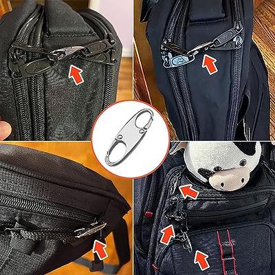 15Pcs Zipper Clip Theft Deterrent, Backpack Zipper Lock Clip Zipper Pull  Replace