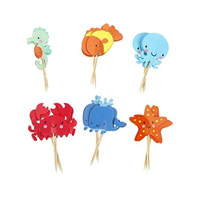 118 Pcs Under the Sea Party Favor Set with Undersea Animal Bath Toys  Supplies Model Ocean