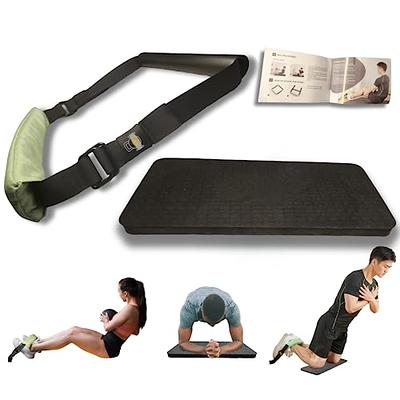  NordStick Nordic Hamstring Curl Strap The Original Hamstring  Curl Exercise for Home and Travel - 5 Second Set Up for Nordic Curl, Sit  Ups, Abs, Core Strength Training - 350