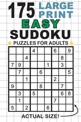 100 Large Print Hard 6x6 Sudoku Puzzles for Adults: Only One Puzzle Per  Page! (Pocket 6