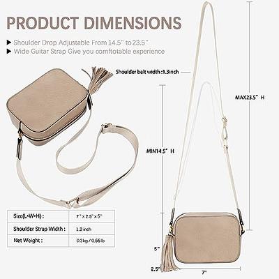 POIUGOYA Small Crossbody Bags for Women,Leather Women's Shoulder