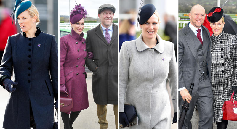 Zara Tindall fashion at Cheltenham 2019