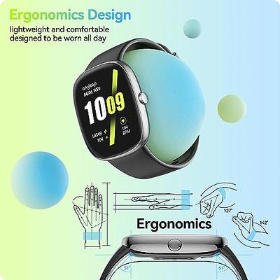 2023 Smart Watch,Fitness Activity Tracker 1.72Touch Screen Fitness Watch  with Heart Rate Sleep Monitor,Blood Oxygen,Step Counter for Men Women Kids