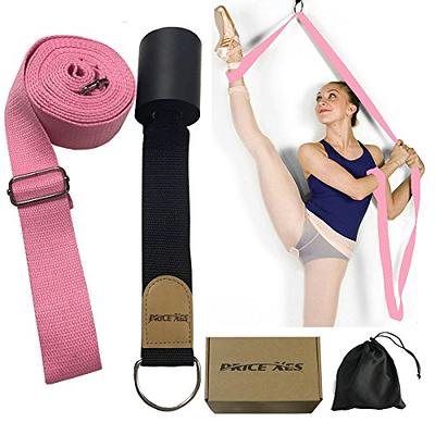 2 Pack Yoga Stretch Strap, Leg Stretcher Foot Stretching Belt With