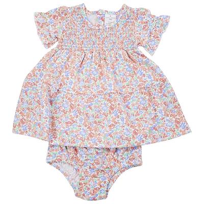 Baby Girl (12-24M) Rene Rofe(R) Rose Corduroy Dress & Bodysuit Set