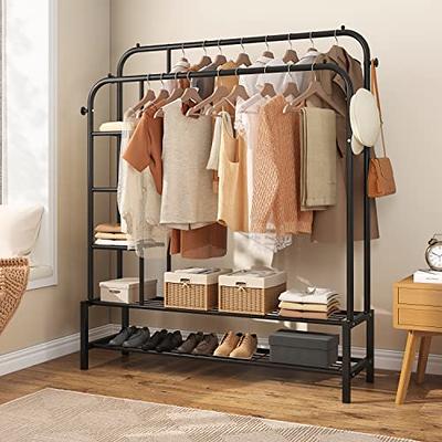 VIPEK S3C Heavy Duty Portable Closet, Adjustable Shoe Rack Wire Shelf,  Custom White Rack with Grey Cover