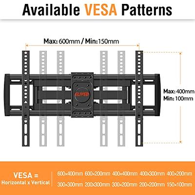 Pipishell TV Wall Mount for 26-65 inch LED LCD OLED 4K TVs up to 99lbs,  Full Motion TV Mount Bracket Articulating Swivel Extension Tilting Leveling