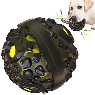 HNNOAIDA Chewable Interactive Squeak Ball Toy - Durable Chew Toys