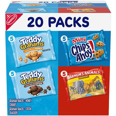 Oreo Original, Oreo Golden, Chips Ahoy! & Nutter Butter Cookie Snacks Variety Pack, 56 ct Snack Packs (2 Cookies per Pack)