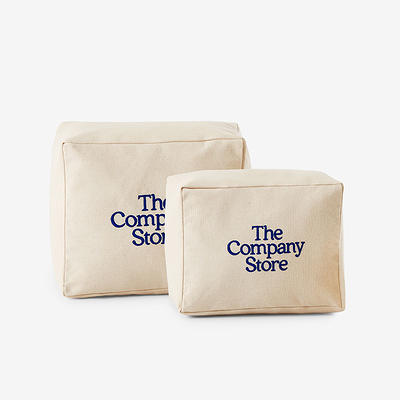 Storage Bag - Beige/ Ivory, Cotton | The Company Store