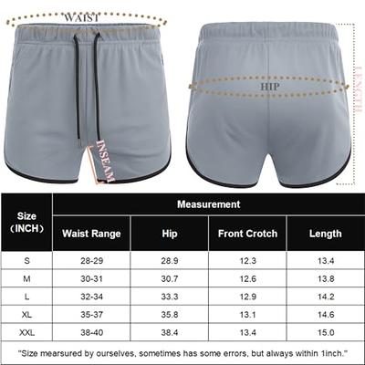 COOFANDY Men's 2 Pack Running Shorts 3 Inch Lightweight Quick Dry Athletic  Gym Workout Shorts with Zipper Pockets