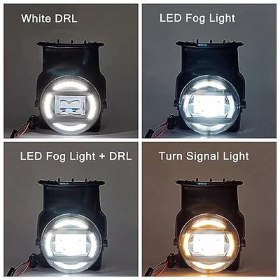 LEVANLIGHT LED Fog Lights with DRL Compatible with 2003 2004 2005