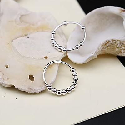 Ring Adjuster for Loose Rings, Ring Size Adjuster 3mm for Men and Women, Adult Unisex, Size: One size, Silver