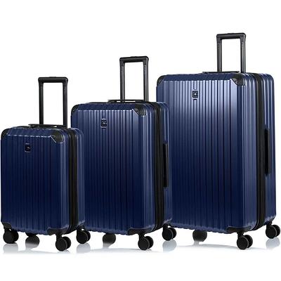 Hikolayae 5-Piece Myrtle Springs Nested Hardside Luggage Set in Elegant Rosegold TSA Compliant