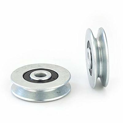 Chiloskit 23mm/1inch Wire Rope Pulley Block Bearing Wheel Bearings