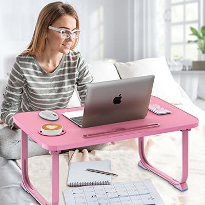 Laptop Bed Desk,Portable Foldable Laptop Lap Desk Tray Table with USB  Charge Port/Cup Holder/Storage Drawer,for Bed/Couch/Sofa Working, Reading -  Yahoo Shopping