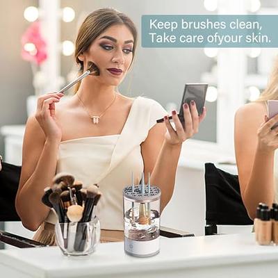 New Automatic Makeup Brush Cleaner, Upgraded 7000RPM Spinner 2024