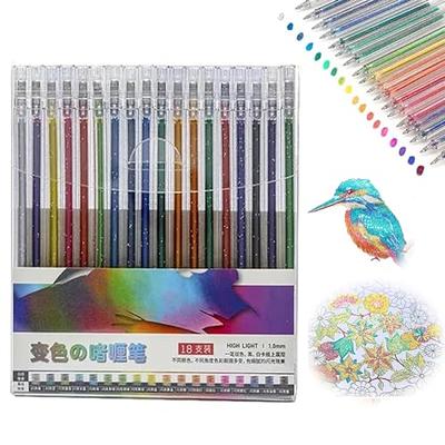  2024 Glitter Gel Pen Set, Pens for Coloring Books
