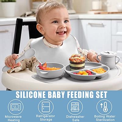 PandaEar 3 Pack Silicone Baby Suction Plates for India