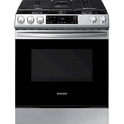 Samsung NX60A6111SS 6.0 Cu. ft. Smart Freestanding GAS Range with Integrated Griddle in Stainless Steel