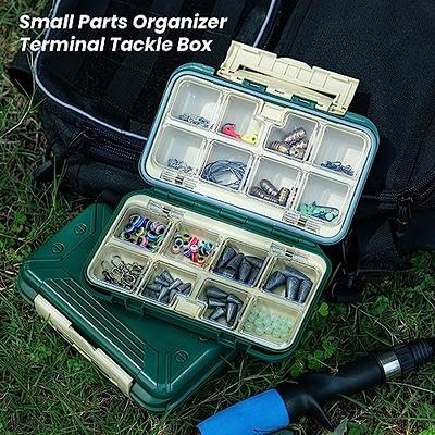  Goture Plastic Storage Organizer Box, Portable Tackle