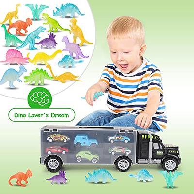 Transport Truck and Car Toys for 3 4 5+ Year Old Boys Birthday