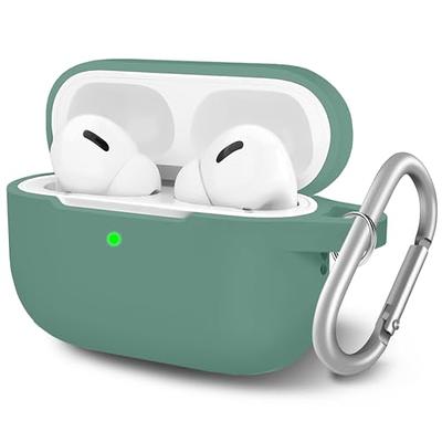 elago Silicone Case Compatible with AirPods 3 Case Cover - Carabiner Included, Supports Wireless Charging, Shock Resistant, Full Protection (Lavender)