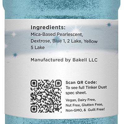 BAKELL® Edible Glitter Spray Pump, (25g) | TINKER DUST Edible Glitter |  KOSHER Certified | 100% Edible Glitter | Cakes, Cupcakes, Cake Pops,  Drinks