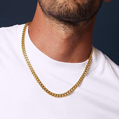 Gold Cuban Chain 20 Necklace