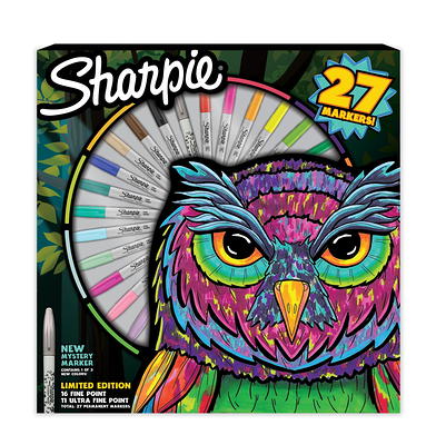 SHARPIE Permanent Markers, Ultra Fine Point, Cosmic Color, Limited Edition,  24 Count & Flip Chart Markers, Bullet Tip, Assorted Colors, 8 Pack - Yahoo  Shopping