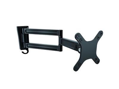  Mount-It! MI-2829 Small TV Monitor Wall Mount, RV TV Mount, Quick Release VESA Wall Mount, Fits 19 20 21 22 23 24 25 Inch Screens, 75  100 VESA Compatible, Low-Profile Slim Design