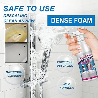 Stubborn Stains Cleaner, All Purpose Bubble Cleaner Foam Spray, Powerful  Descaling Cleaning Agent Forbathtub Toilet Bath Shower Sink Glass  Countertop