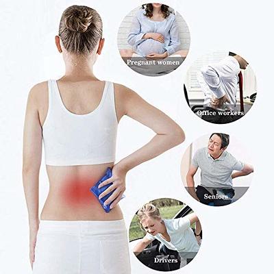 Lumbar Pillow for Sleeping, Adjustable Height 3D Air Mesh Back