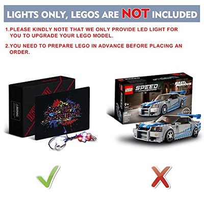 BrickBling LED Light for Lego Speed Champions Fast & Furious Nissan Skyline  GT-R (R34) Toy Car Building Set, DIY Lighting Kit for Lego 76917 (No Model)  - Yahoo Shopping