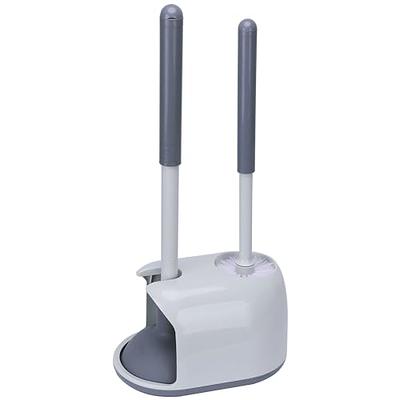 Clorox Toilet Plunger & Brush, with Carry Caddy