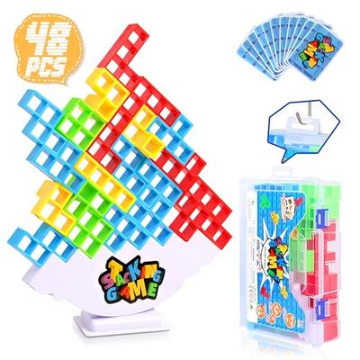  ALKISTA 32 Pcs Tetra Tower Balance Stacking Blocks